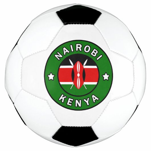 Nairobi Kenya Voetbal (Voorkant)