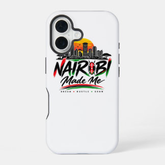 Nairobi maakte mij – Kenia trots iPhone 16 Hoesje