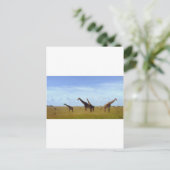 Nairobi National Park Giraffes Briefkaart (Staand voorkant)