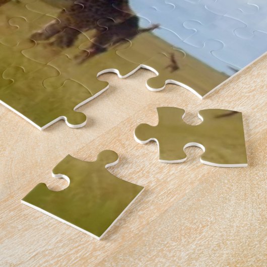 Nairobi National Park Giraffes Legpuzzel (Zijkant)