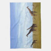 Nairobi National Park Giraffes" Ontwerp Theedoek (Verticaal)