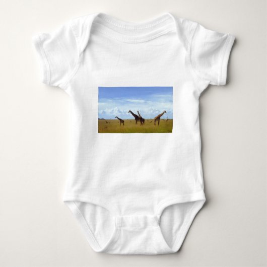 Nairobi National Park Giraffes Romper (Voorkant)