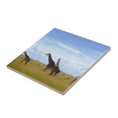 Nairobi National Park Giraffes Tegeltje (Zijkant)