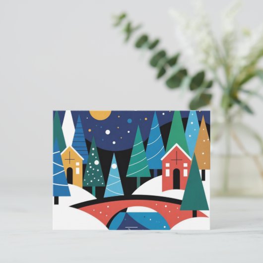 NAIVE ART postcard Briefkaart (Staand voorkant)