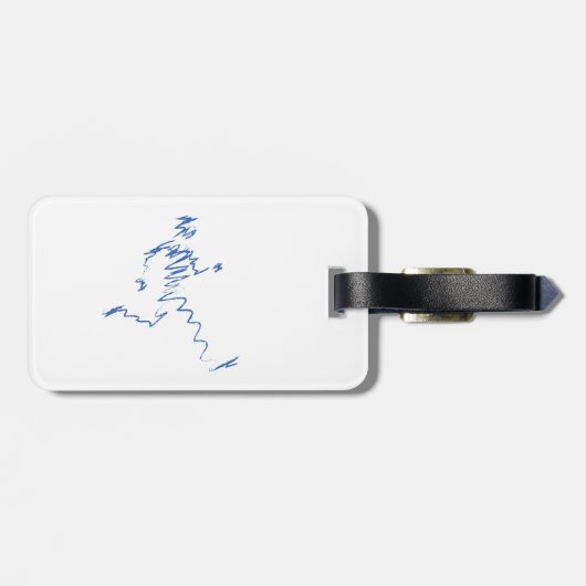 NAIVE BAGAGELABEL (Achterkant horizontaal)