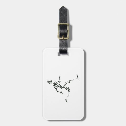 NAIVE BAGAGELABEL (Voorkant verticaal)