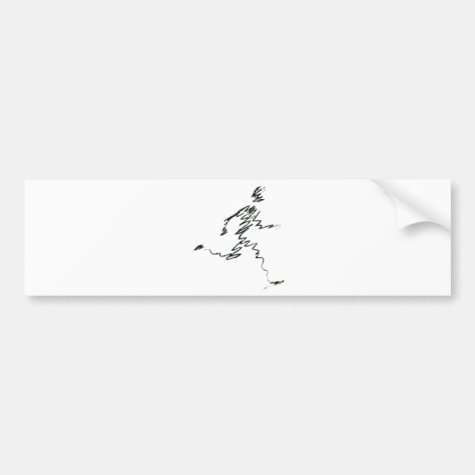 NAIVE BUMPERSTICKER (Voorkant)