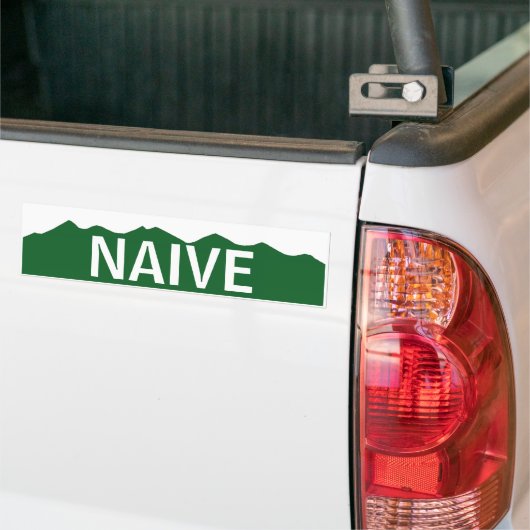 Naive Colorado Bumpersticker (Op Truck)