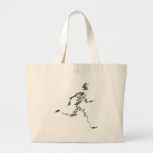 NAIVE GROTE TOTE BAG (Voorkant)