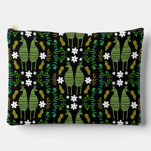 Naïve rustieke Natuur Bird Folk Art Etui (Voorkant)