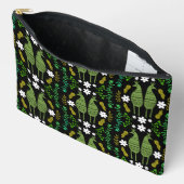 Naïve rustieke Natuur Bird Folk Art Etui (Open)