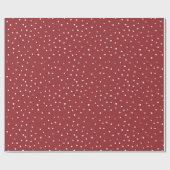 Naive sterren op een geweldige nacht sky_lava herf cadeaupapier (Vlak)