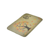 Najaar (秋) de Boom van de Herfst verlaat Bath Mat (Gekanteld)