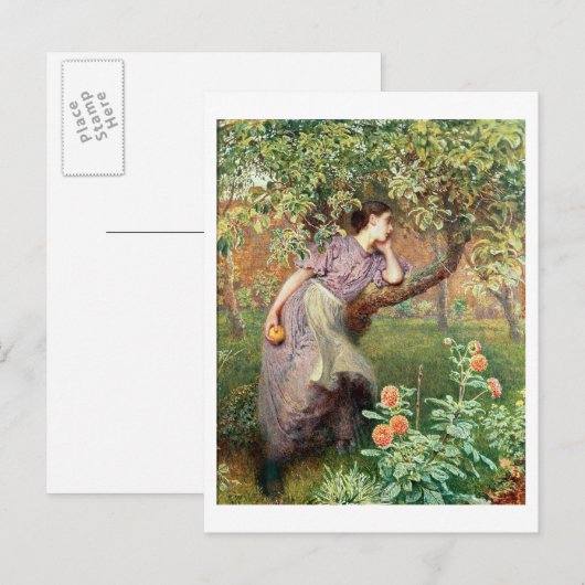 Najaar, 1865 briefkaart (Voorkant / Achterkant)