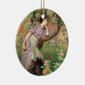 Najaar, 1865 keramisch ornament (Rechts)