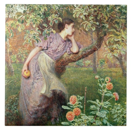 Najaar, 1865 tegeltje (Voorkant)