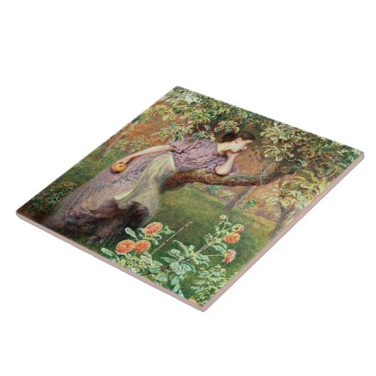 Najaar, 1865 tegeltje (Zijkant)