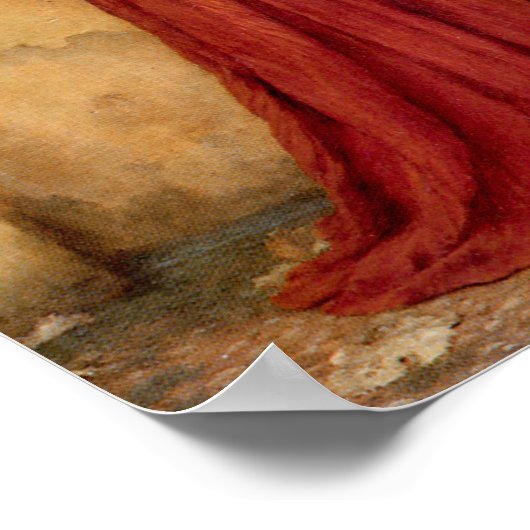 Najaar 1900 John William Godward. Poster (Hoek)