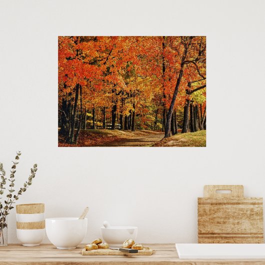 Najaar 30 gepompt poster (Keuken)