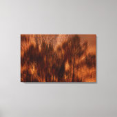 Najaar Abstract - bruin Canvas Afdruk (Voorkant)