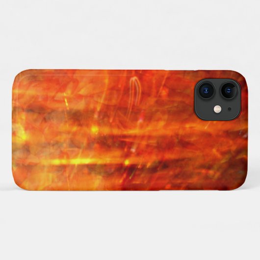 Najaar Abstract in Sinaasappel Case-Mate iPhone Case (Achterkant (horizontaal))