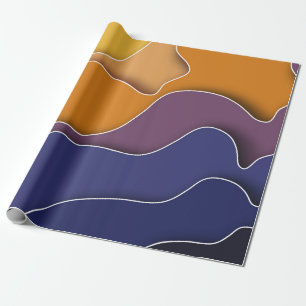 najaar abstract verpakkingspapier cadeaupapier