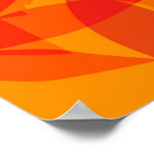 Najaar achtergrond bokeh herfst natuur poster (Hoek)