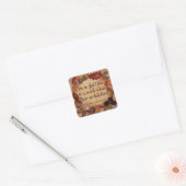Najaar Anne of Green Gables citeert stickers (Envelop)