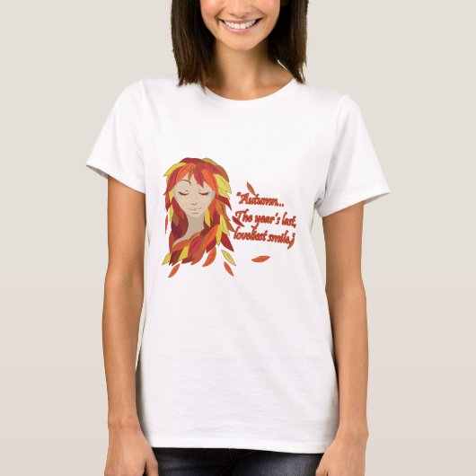 Najaar (Aslapen) T-shirt (Voorkant)