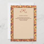 Najaar behandelt de Uitnodiging van de Partij van  (Achterkant)