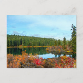 Najaar bij Clear Lake Briefkaart