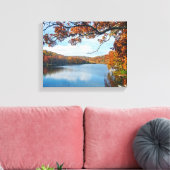 Najaar bij Lake Killarney Canvas Afdruk (Insitu (Woonkamer))