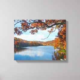 Najaar bij Lake Killarney Canvas Afdruk