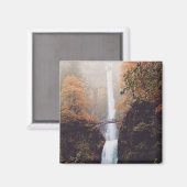 Najaar bij Multnomah-Herfsten, Oregon Magneet (Voorkant / Achterkant)