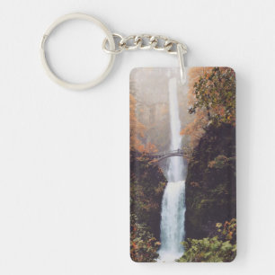 Najaar bij Multnomah-Herfsten, Oregon Sleutelhanger