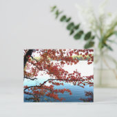 Najaar bij Walden Pond Briefkaart (Staand voorkant)