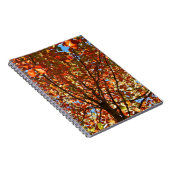 Najaar bladeren Fireworks Notitieboek (Rechterzijde)