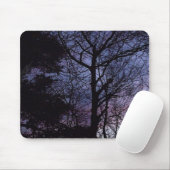Najaar Bossen Silhouette Sunset Muismat (Met muis)