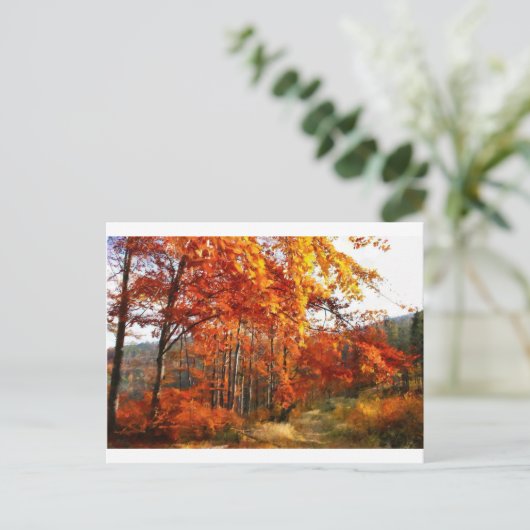 najaar briefkaart (Staand voorkant)