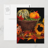 najaar briefkaart (Voorkant / Achterkant)