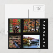Najaar Briefkaart foto's Bentonville Arkansas (Voorkant / Achterkant)