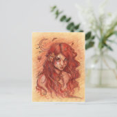 Najaar Briefkaart Moon (Staand voorkant)