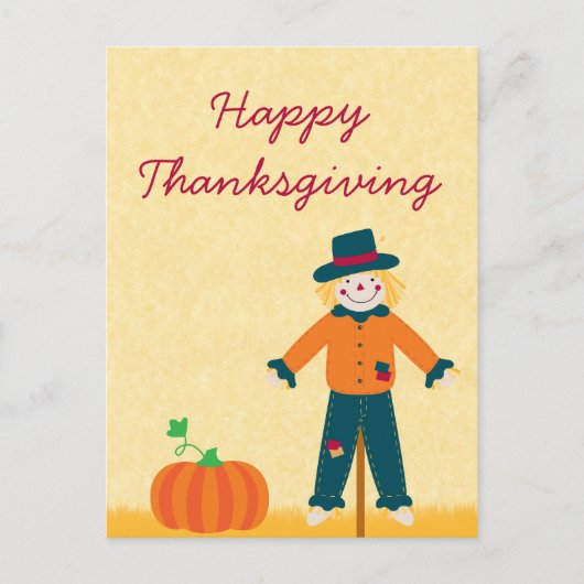 Najaar Briefkaart Thanksgiving (Voorkant)