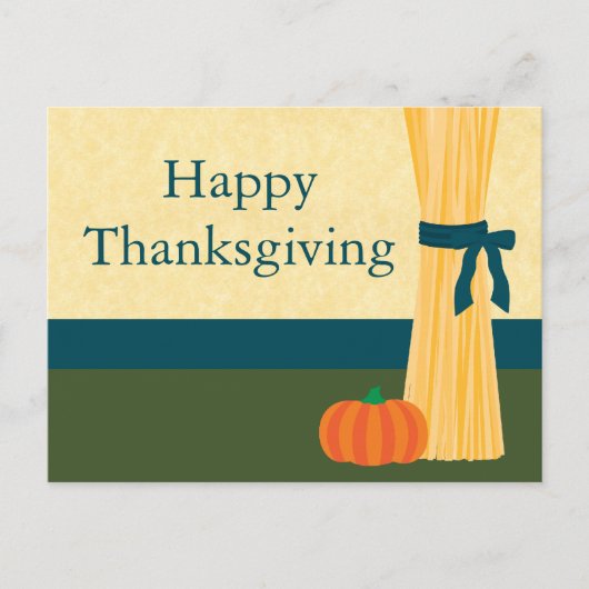 Najaar Briefkaart Thanksgiving Harvest (Voorkant)