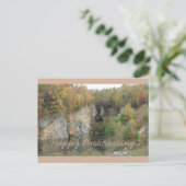 Najaar Briefkaart voor postovergangen (Staand voorkant)