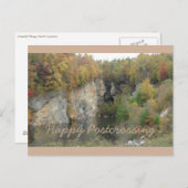 Najaar Briefkaart voor postovergangen (Voorkant / Achterkant)