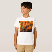 Najaar Candy Corn Kinder Basic T-Shirt (Voorkant volledig)