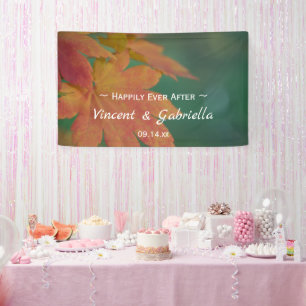 Najaar Colors Wedding Spandoek