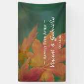 Najaar Colors Wedding Spandoek (Verticaal)