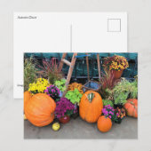 Najaar Decor Briefkaart (Voorkant / Achterkant)